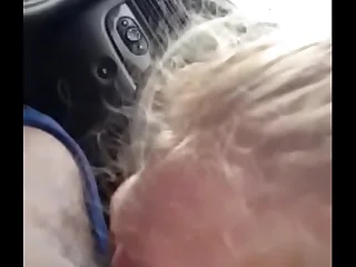Sloppy bbw blowjob